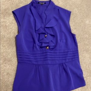 Gianni Bini Purple Peplum blouse.